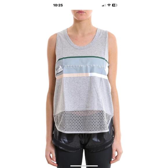 Stella McCartney x Adidas Size XS mesh tank Logo - Picture 6 of 12